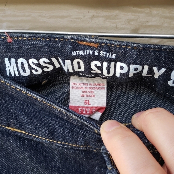 Mossimo Supply Co. Dark Wash Boot Cut Jeans 5L - Picture 4 of 7